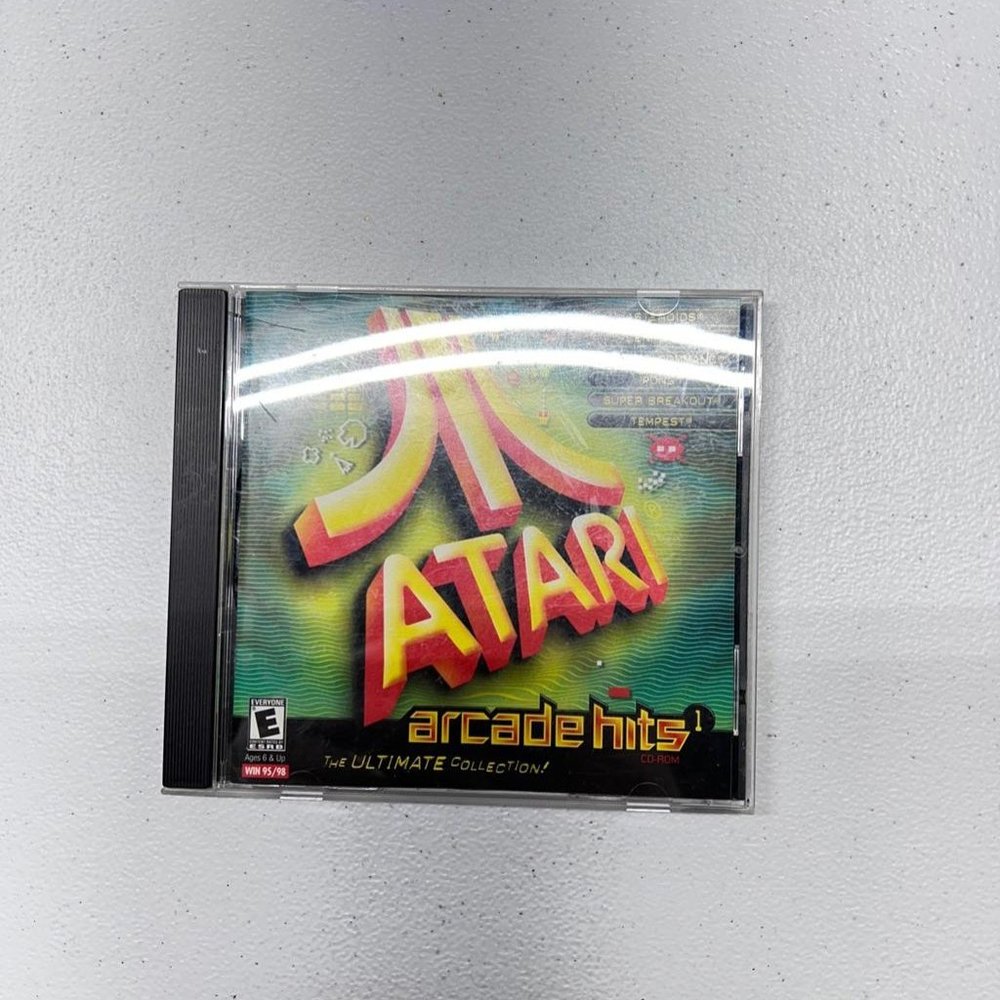 Atari Arcade Hits CD ROM Video Game PC Windows 95/98 Hasbro Interactive